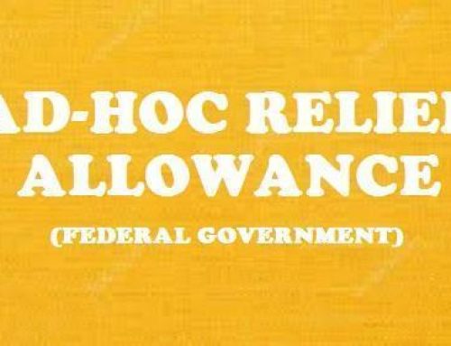 GRANT OF AD-HOC RELIEF ALLOWANCE (FEDERAL GOVERNMENT) — Grant of Ad-hoc Relief Allowance to the civil employees of the Federal Government from time to time.