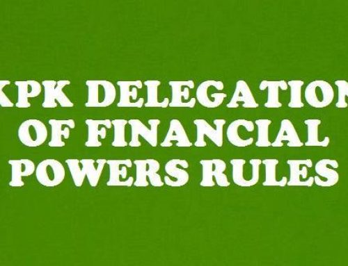 THE KHYBER PAKHTUNKHWA DELEGATION OF FINANCIAL POWERS RULES, 2018 — The Delegation of Financial Powers Rules serves as the cornerstone to govern public expenditure management. These rules are deemed instrumental in fostering fiscal discipline, prudent financial management and good governance.