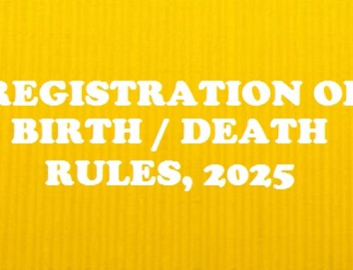 THE PUNJAB LOCAL GOVERNMENT (REGISTRATION OF BIRTHS AND DEATHS) RULES, 2025 — They shall come into force at once.